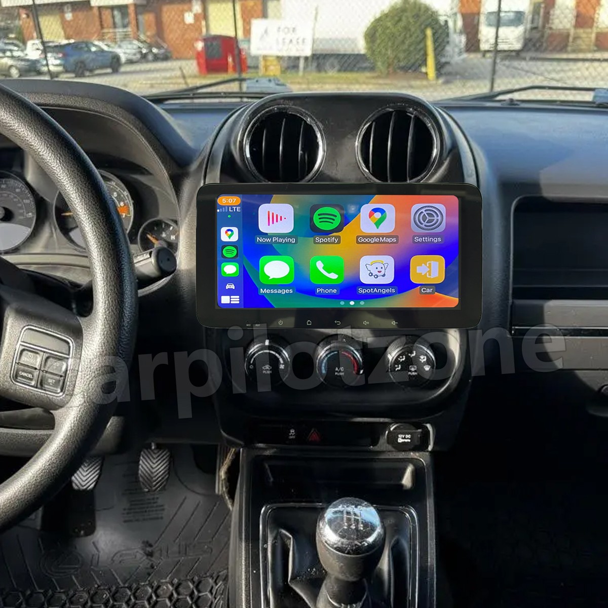 Wifi CarPlay Android 15.0 Radio GPS Stereo DSP 2+64G For Jeep Patriot 2009-2016