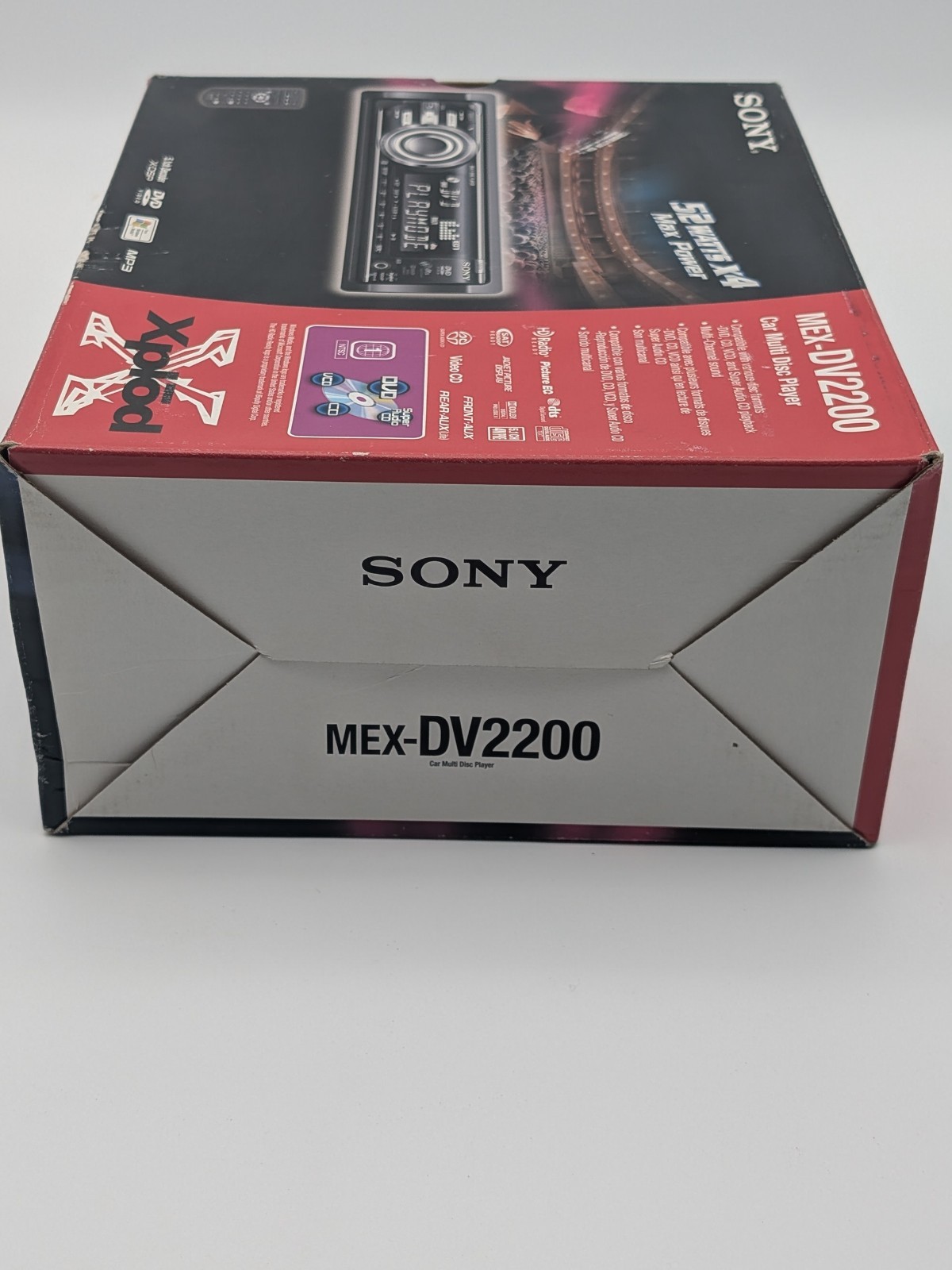 NOS Sony MEX-DV2200 CD DVD SACD AM FM AUX Dolby Digital Pro Car Receiver Player