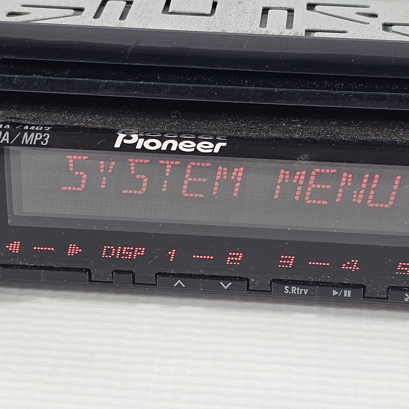 Pioneer DEH-X56HD Car Stereo CD Receiver MIXTRAX Radio NO HARNESS TESTED WORKING
