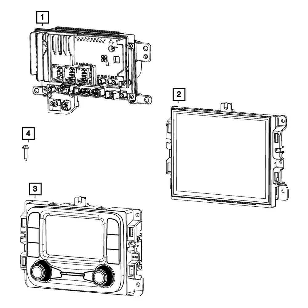 Mopar Multi Media Radio