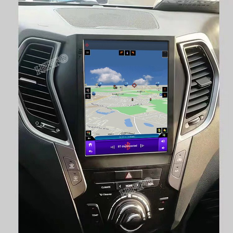 9.7″ Android 15 Car Radio Stereo CarPlay GPS For Hyundai Santa Fe IX45 2013-2018