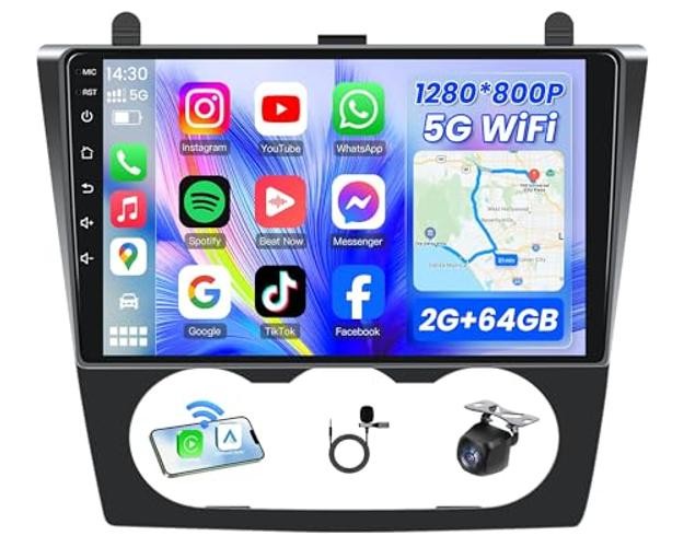 4Core 64G ROM Car Radio Stereo for Nissan 9 Inches 4 Core 2GB RAM+64GB ROM