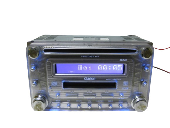 Clarion DMB165 Car Stereo CD MD Player Good
