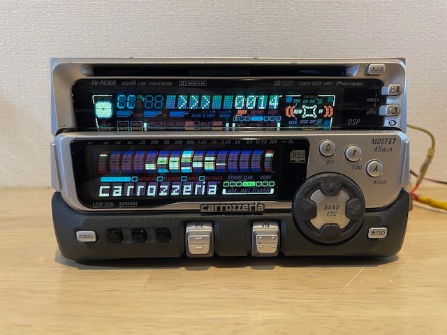 Pioneer Carrozzeria FH-P6000 2DIN Car Audio CD Cassette Player With Bluetooth