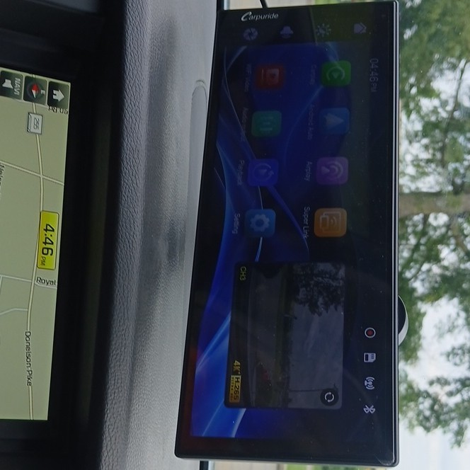 CARPURIDE W125S 11.26 Inch HD Wireless Carplay & Android Auto Screen, 4K +1080