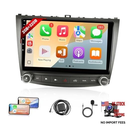 2+32GB Upgrade Car Radio for Lexus IS250 IS300 IS350 2006-2012 4-Core, 2+32GB