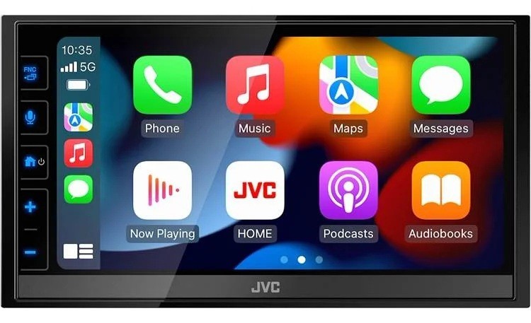NEW JVC KW-M780BT, 2-DIN Digital Media Receiver, w/ Apple CarPlay & Android Auto