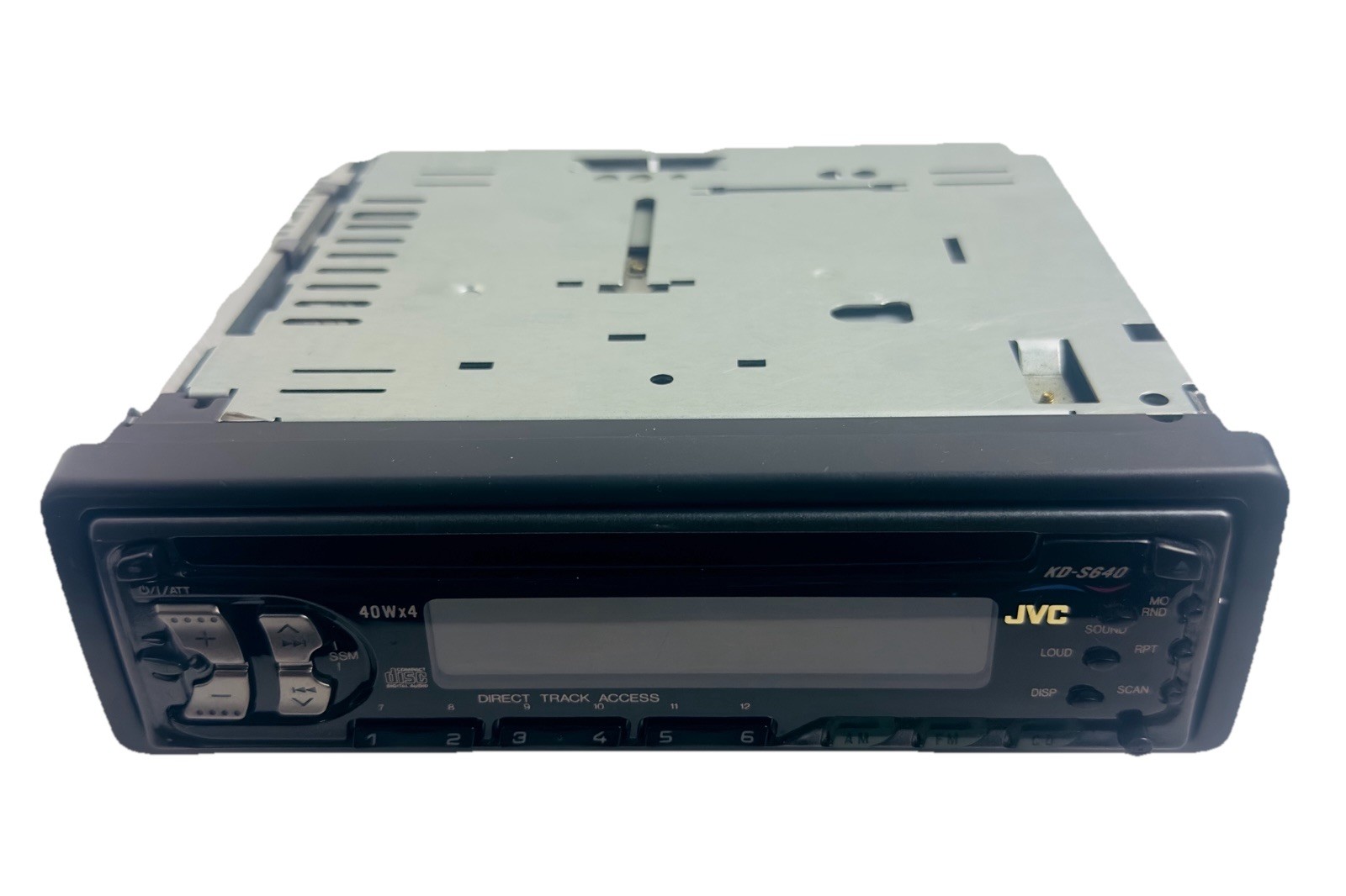 JVC KD-S640 CD Player In Dash Receiver ( Untested ) For Parts Only