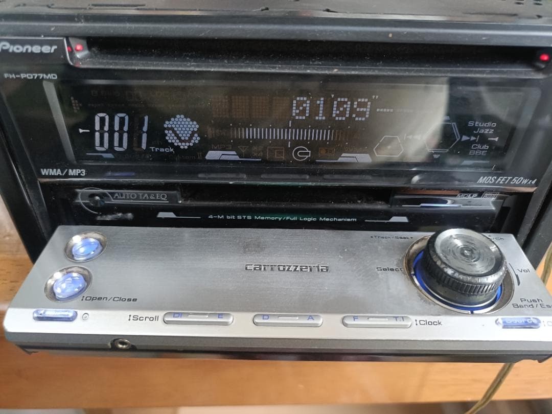Carrozzeria FH-P077MD 2DIN MD/CD/FM/AM