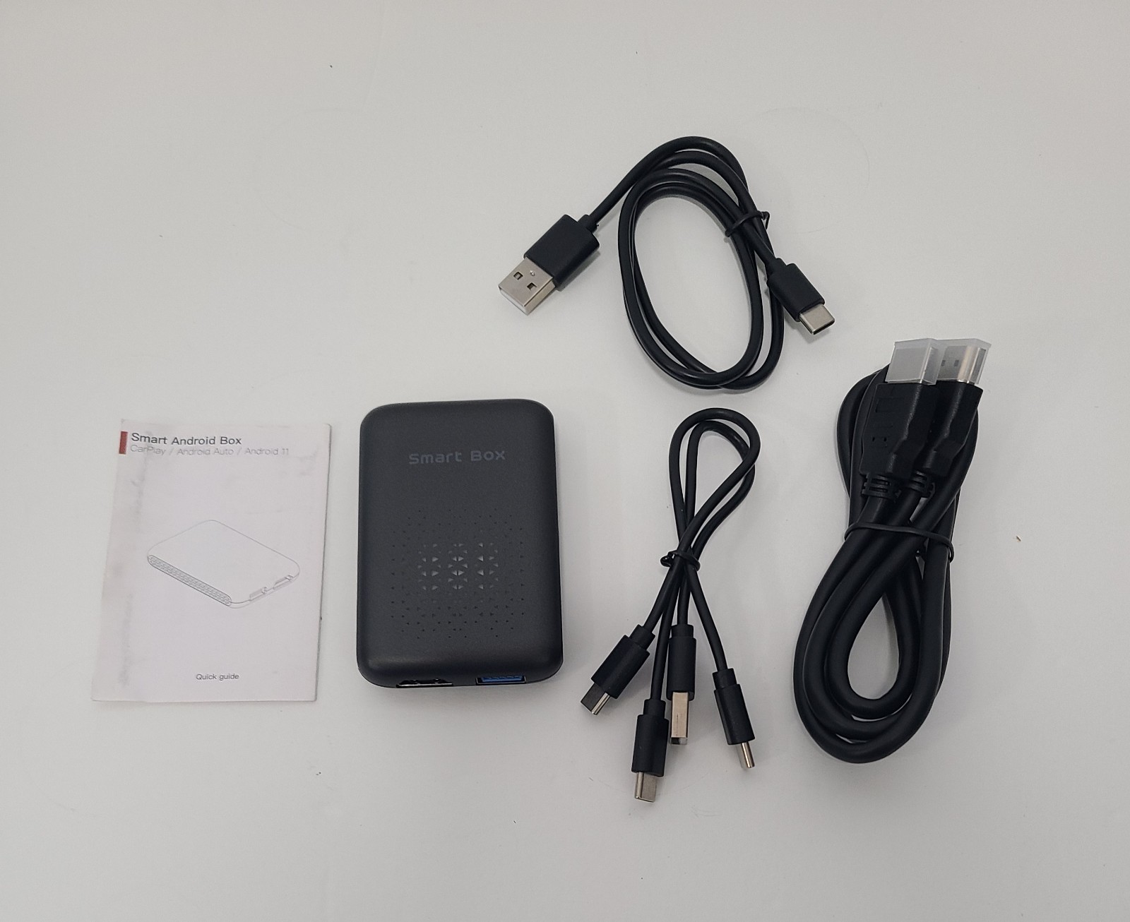 Wireless CarPlay WIFI AI box Android Auto Adapter Converter w/ Netflix YouTube