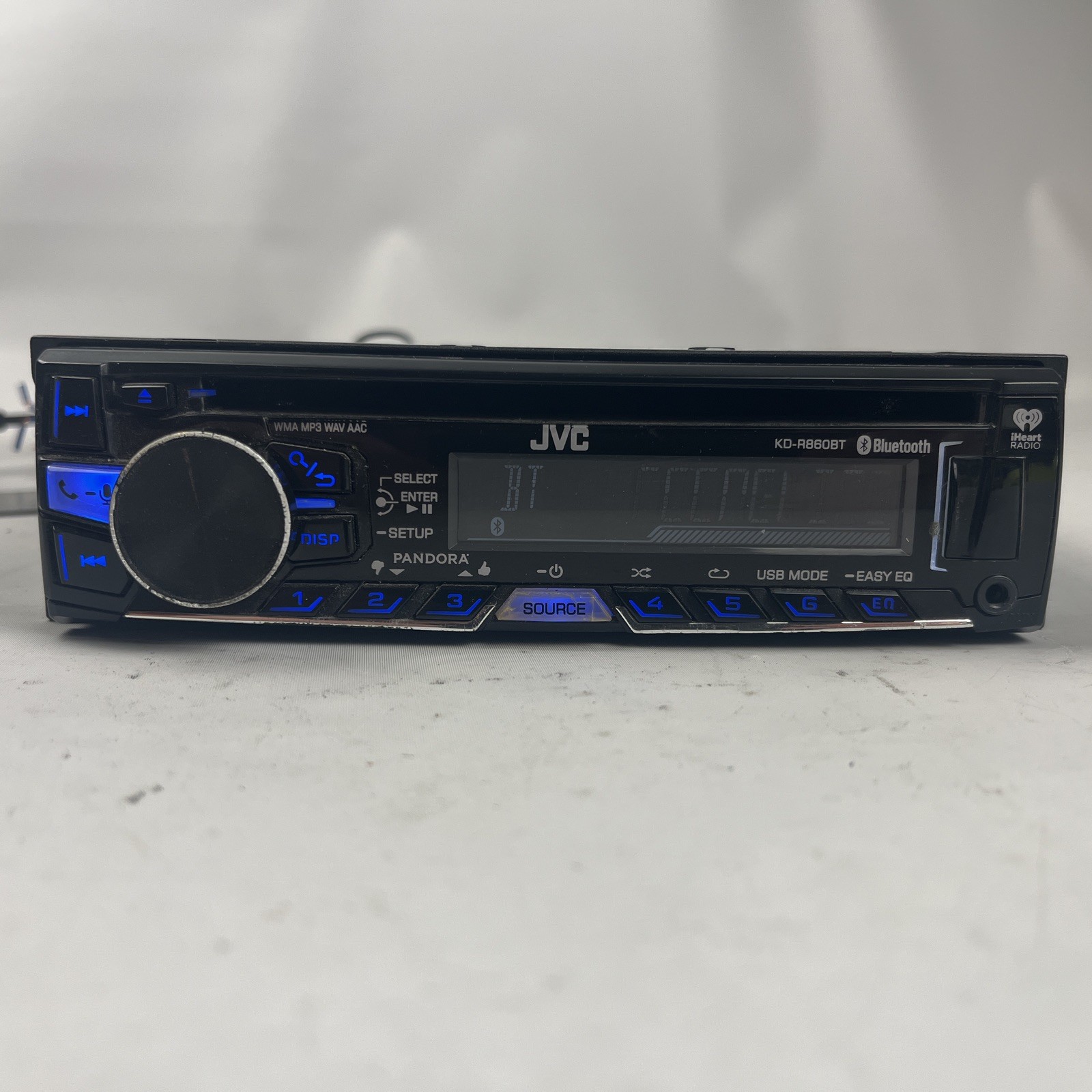 JVC KD-R860BT Car Stereo FM AM Blue Tooth USB