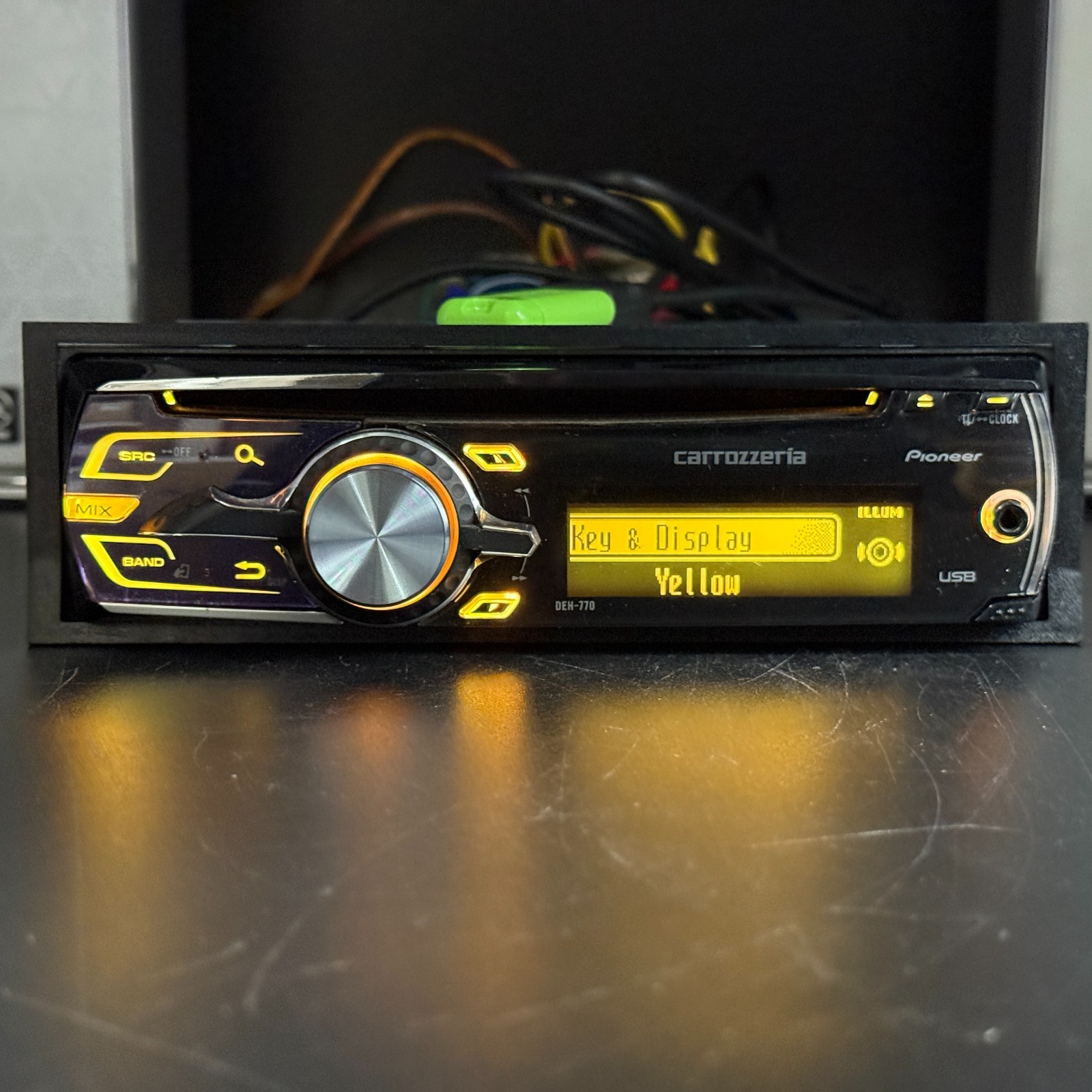Pioneer Carrozzeria DEH-770 1DIN Car Audio CD Player Tested Working JDM In Stock