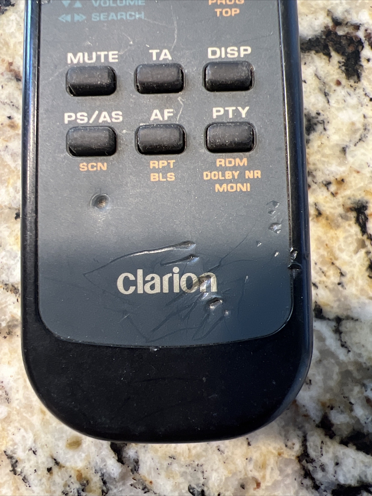 Clarion RBC-134 Remote Control. Working