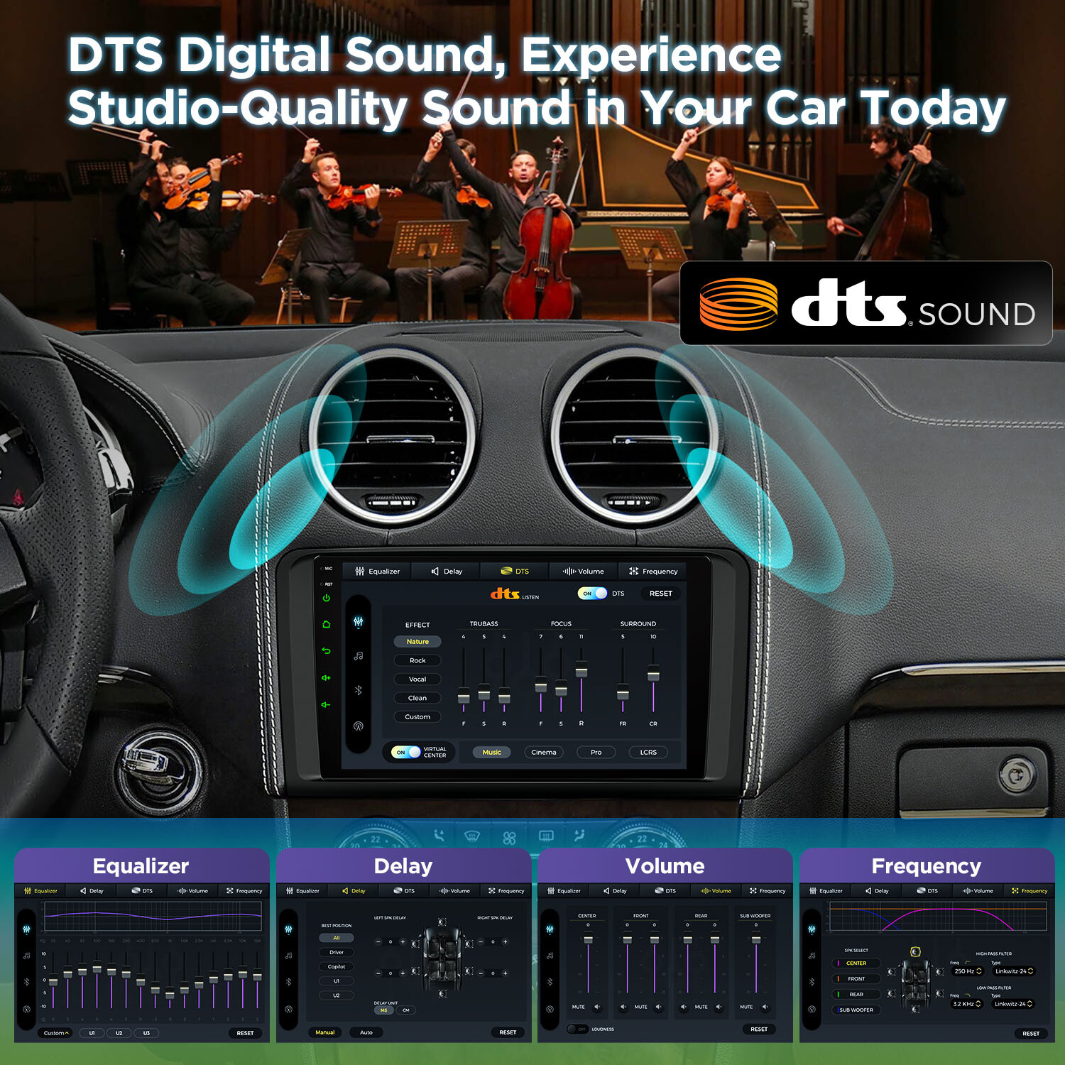 9” Android 14 8-Core Car GPS Radio Stereo WiFi 4Glte For Mercedes-Benz W164 X164