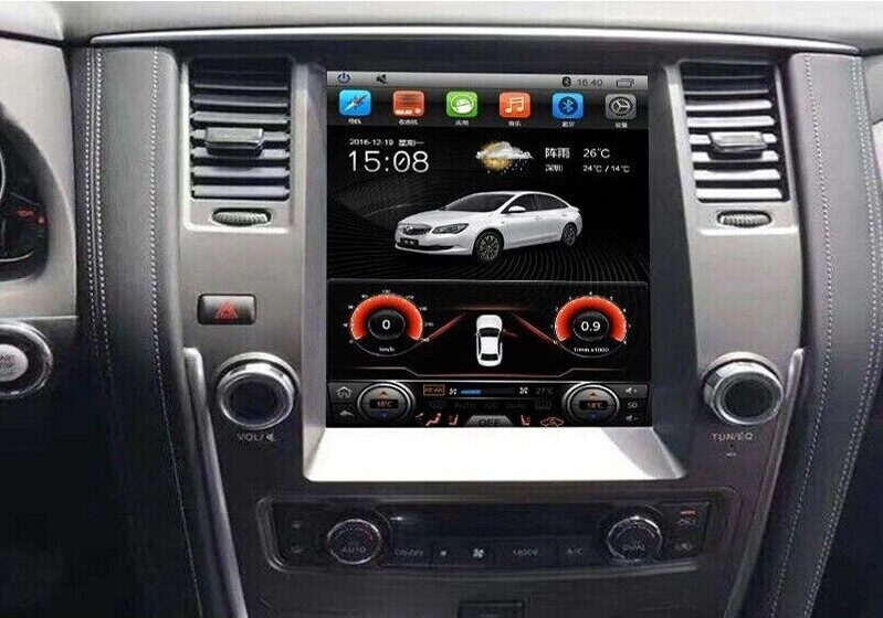 12.1″ Android Navigation Car Gps Tesla Style For Nissan Patrol Armada 13~18