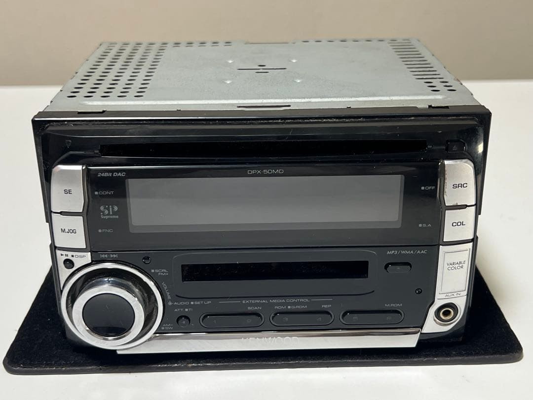 Kenwood DPX-50MD Double DIN Car CD & MD Minidisc Receiver Player Head Unit japan