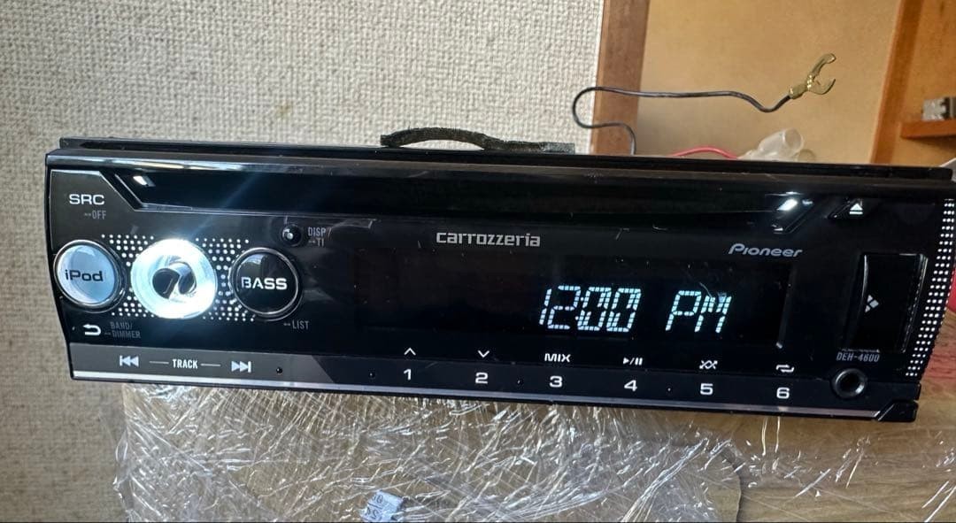 Pioneer Carrozzeria DEH-4600 CD USB AUX iPod iPhone DSP 1DIN Head Unit JDM
