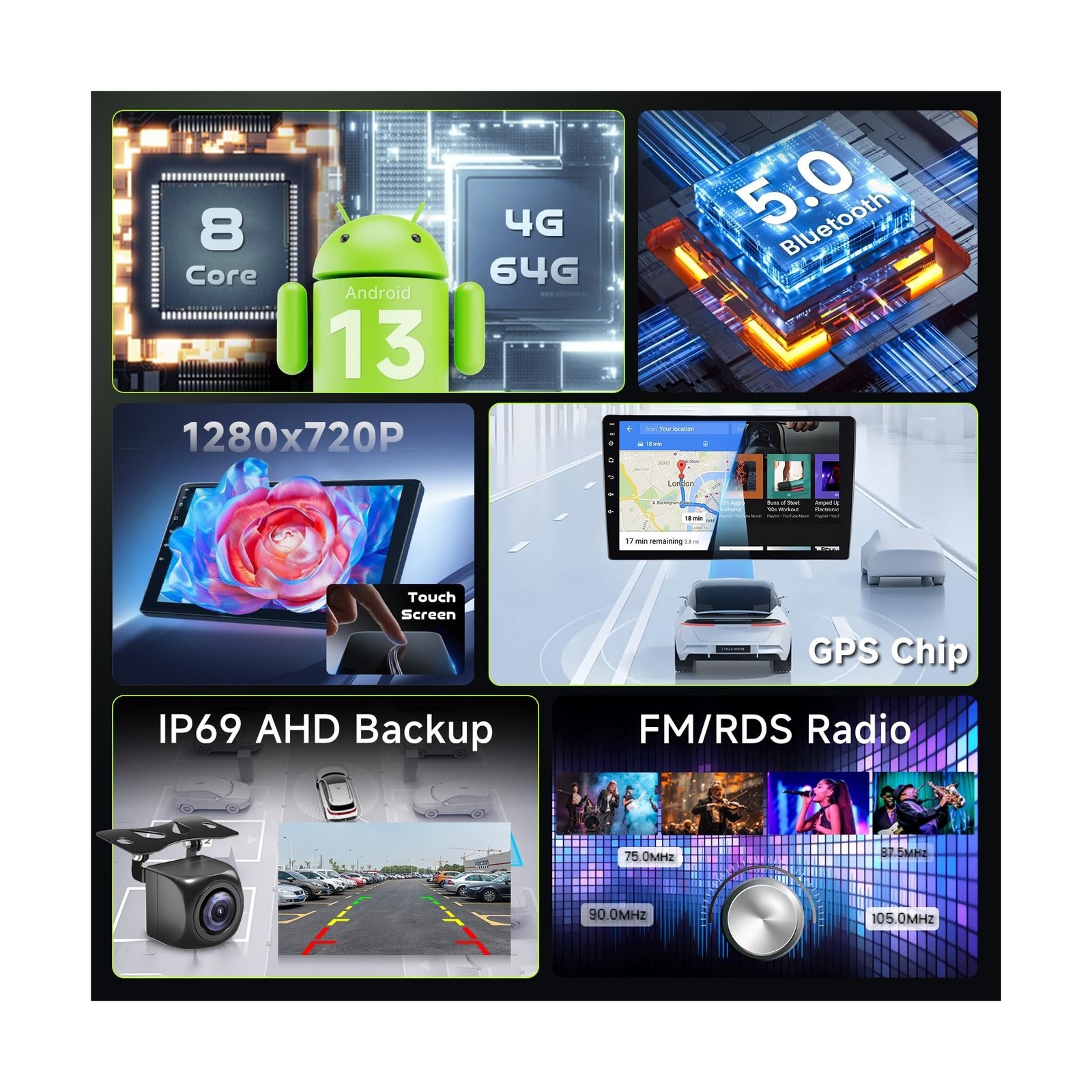 8Core 6GB+128GB Android 13 Radio For Mercedes Benz Smart Fortwo 2005-2010 Car…