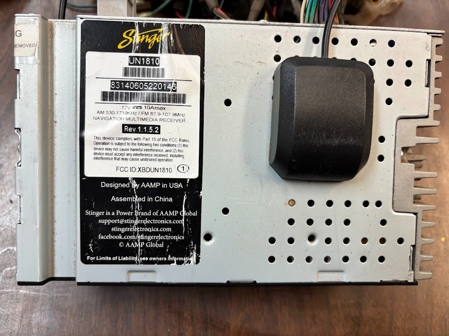 Stinger HEIGH10 UN1810. STEREO. NO SCREEN