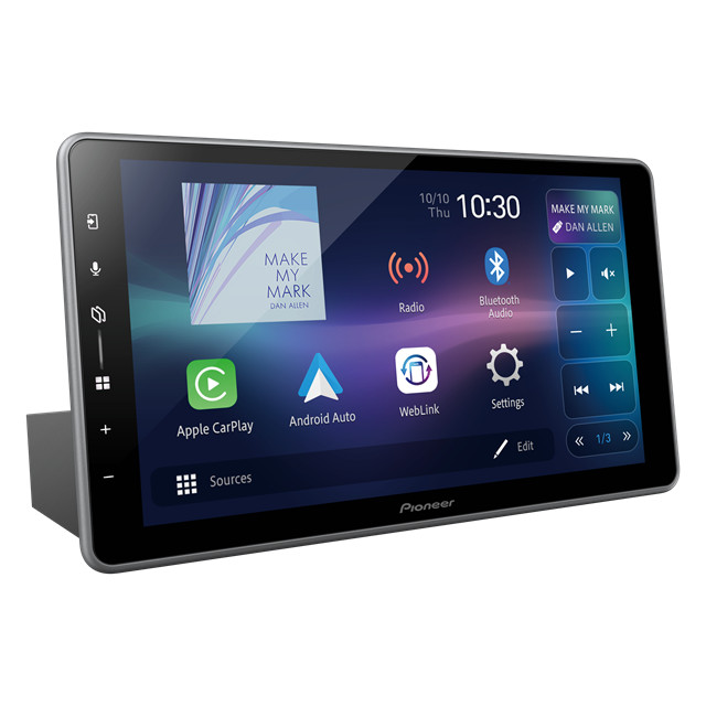 PIONEER 9” FLOATING HD TOUCHSCREEN DMH-ZF7650BT w/APPLE CARPLAY ANDROID AUTO