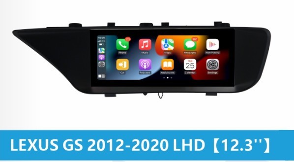 12.3″ For Lexus GS 2012-2020 Android 13 CarPlay Radio GPS 8+128GB Stereo