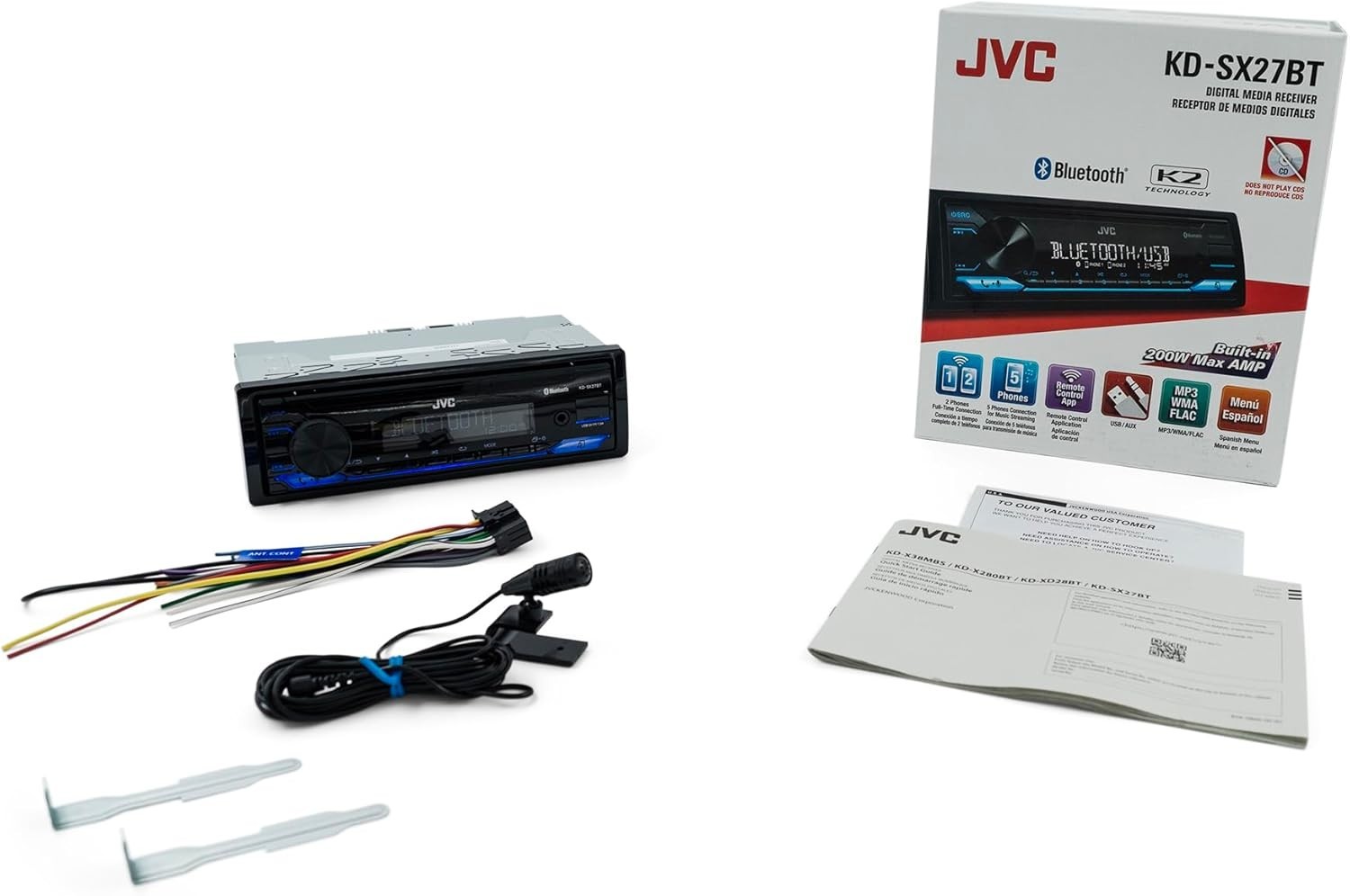 100W Digital Media Receiver with Bluetooth: Stream, Charge & Enjoy Effortlessly
