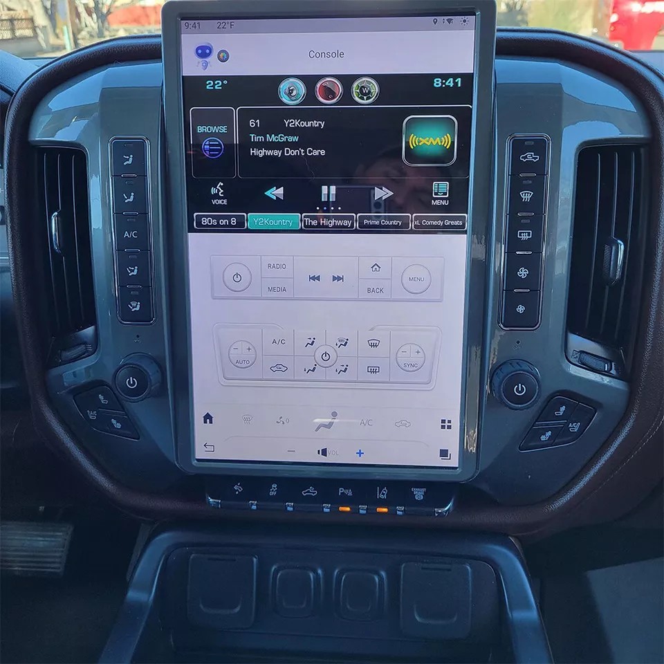 14.4″ For 2013-20 Silverado Sierra Car Radio Stereo Apple Carplay GPS Navi 128G