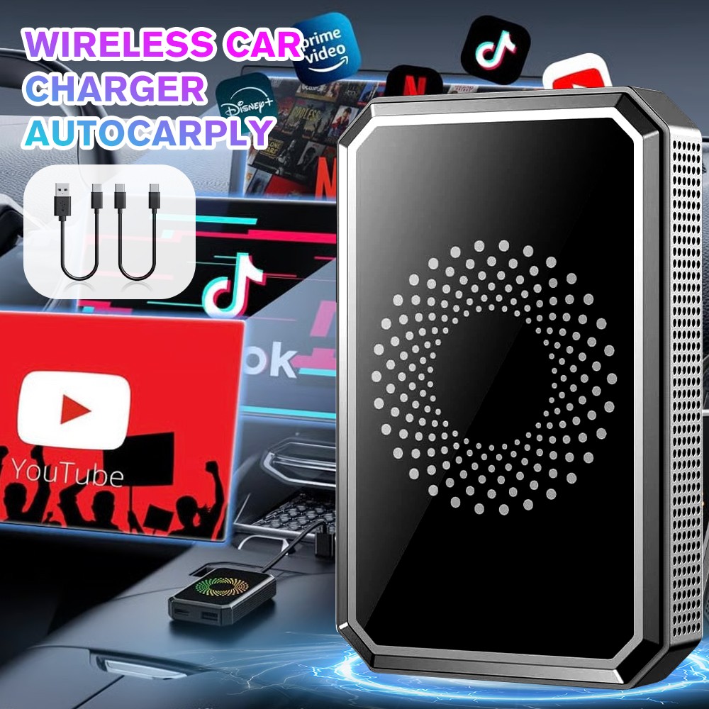 Wireless CarPlay WIFI AI box Auto Adapter Converter For iPhone Apple USB Adapter