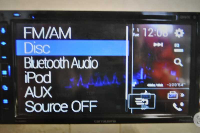 Carrozzeria FH-8500DVS CD DVD Bluetooth Display Audio Near Mint JAPAN
