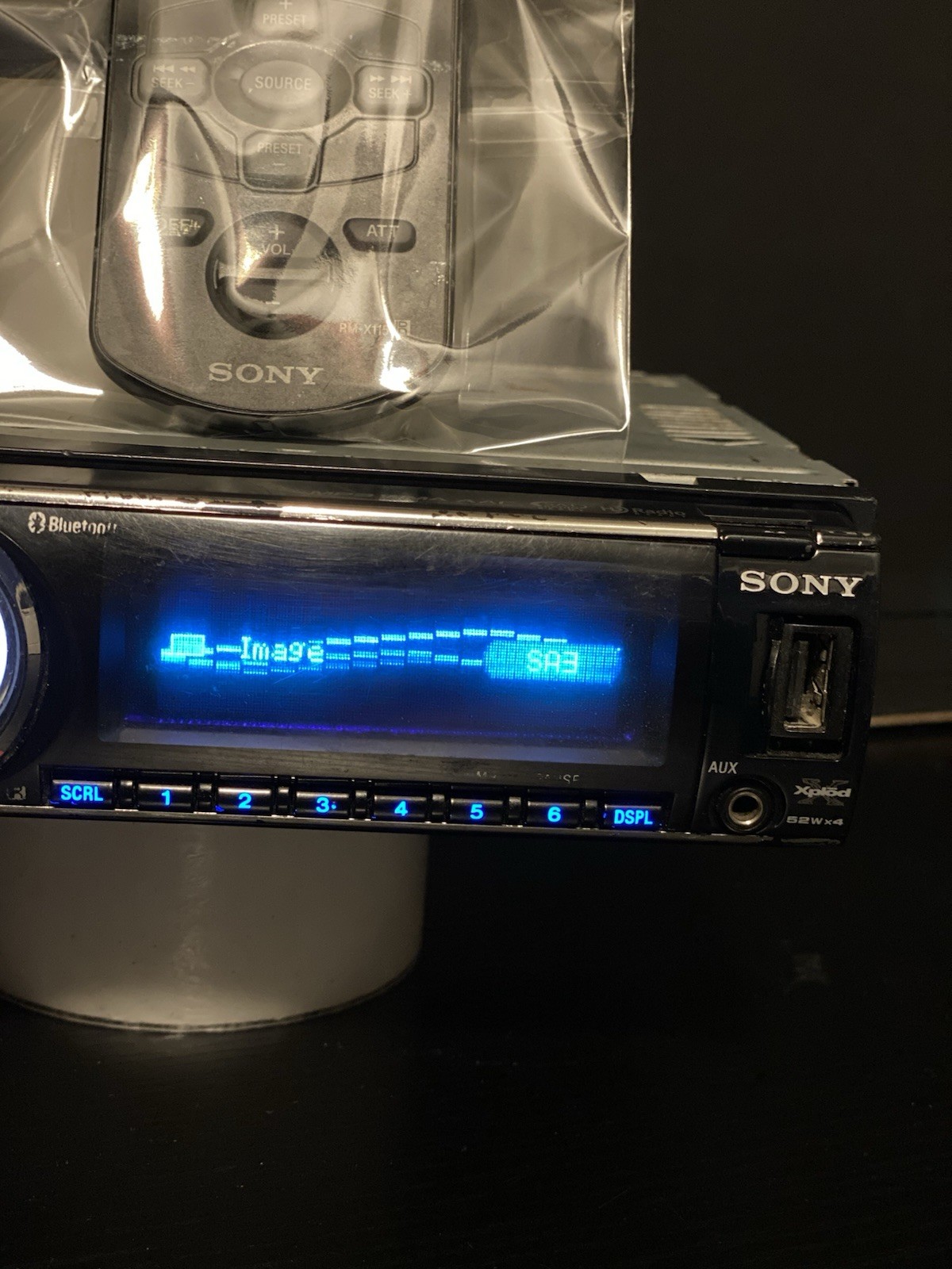🔥✅SUPER RARE BLUETOOTH SONY CDX WORKING PERFECTLY ✅🔥