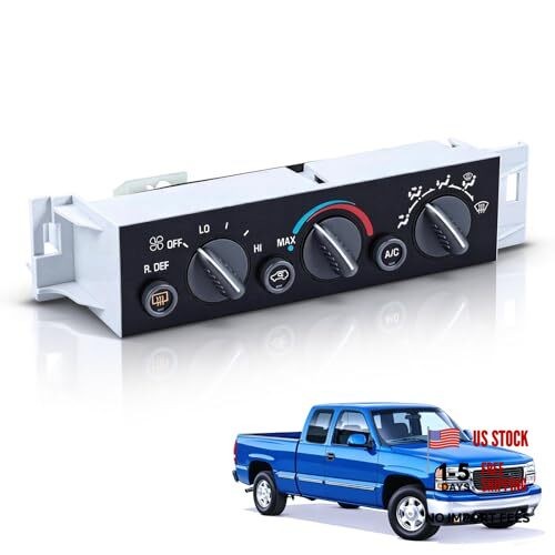 AC Heater Control Panel Climate Control Module Switch Unit Compatible with