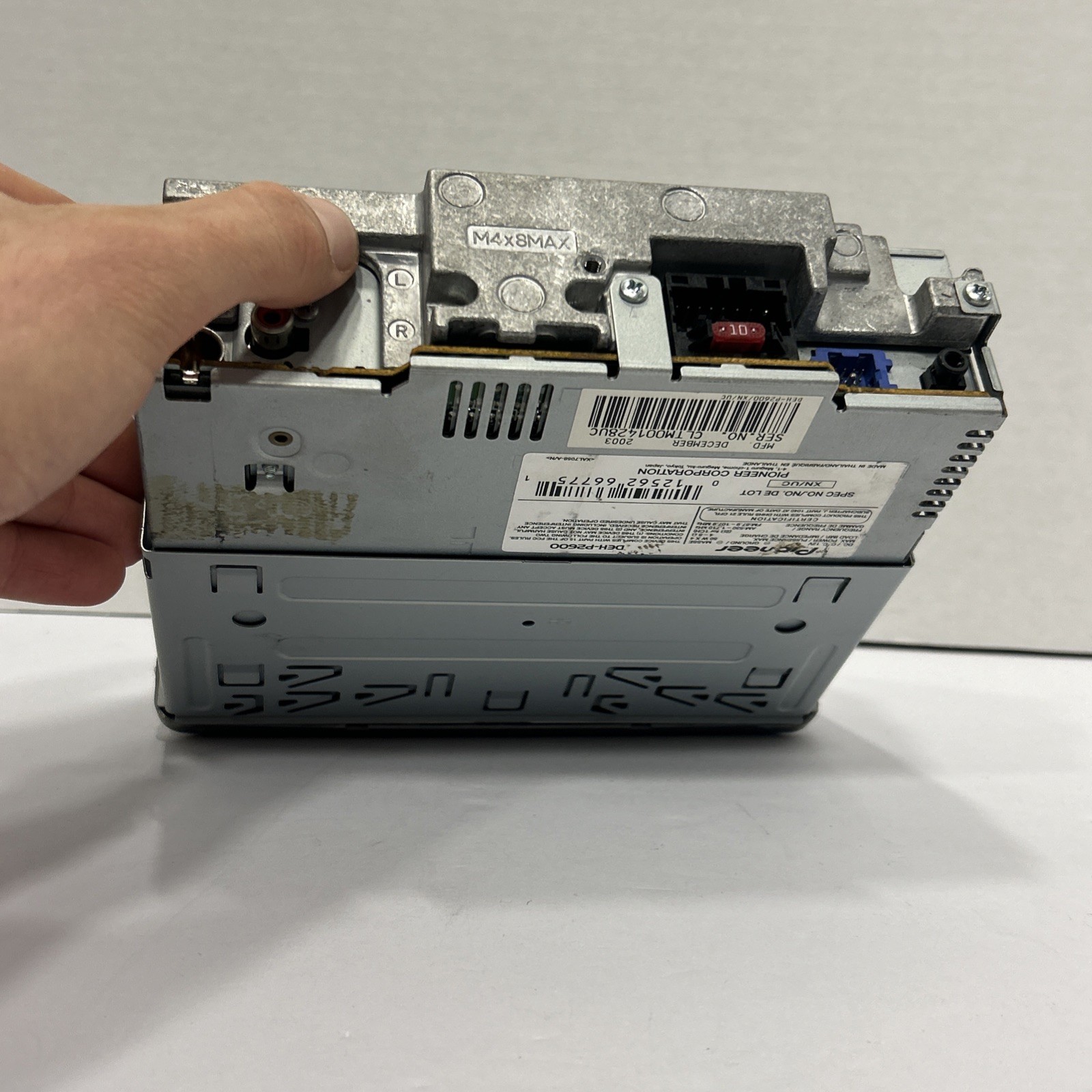 Pioneer DEH-P2600 Car Radio CD Player MOSFET 50wx4 UNTESTED Read