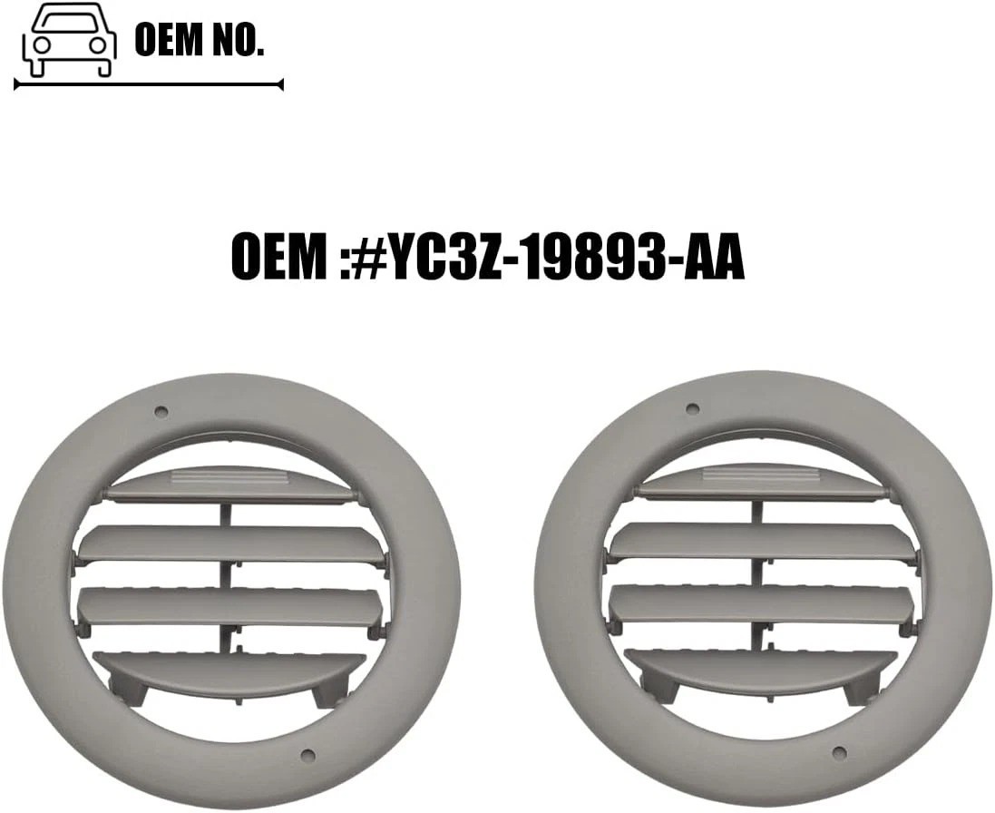 2PCS Roof Headliner AC Heater Air Vents Compatible with Ford Transit 2015 to 202