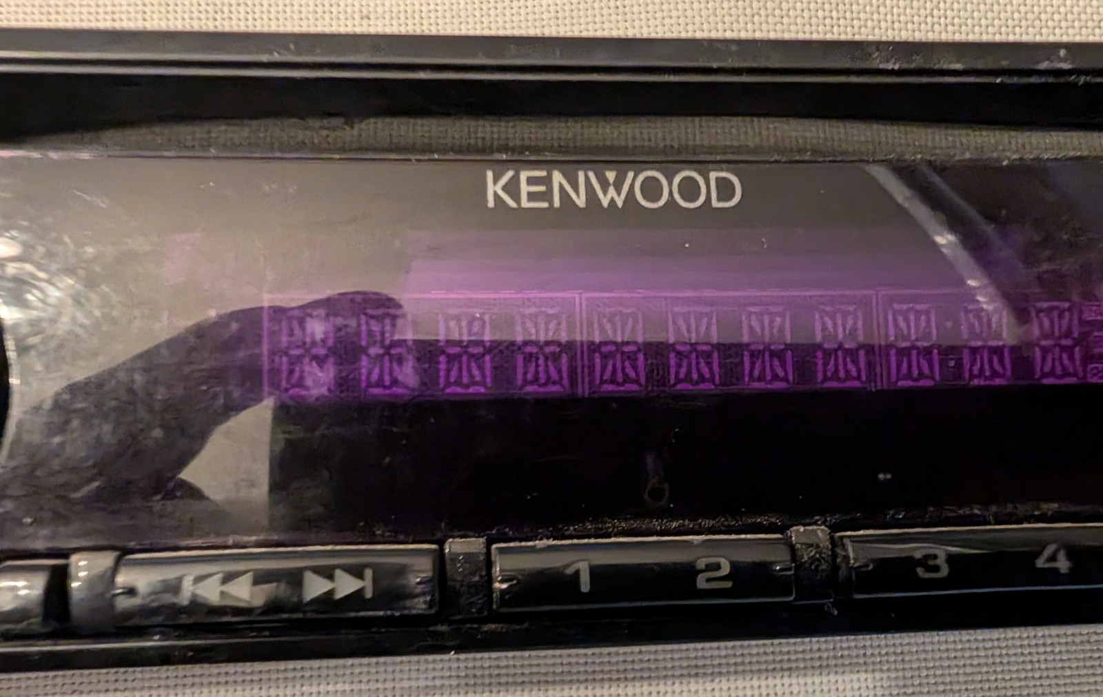 Kenwood KDC-152 CD MP3/WMA Player Receiver FACEPLATE ONLY