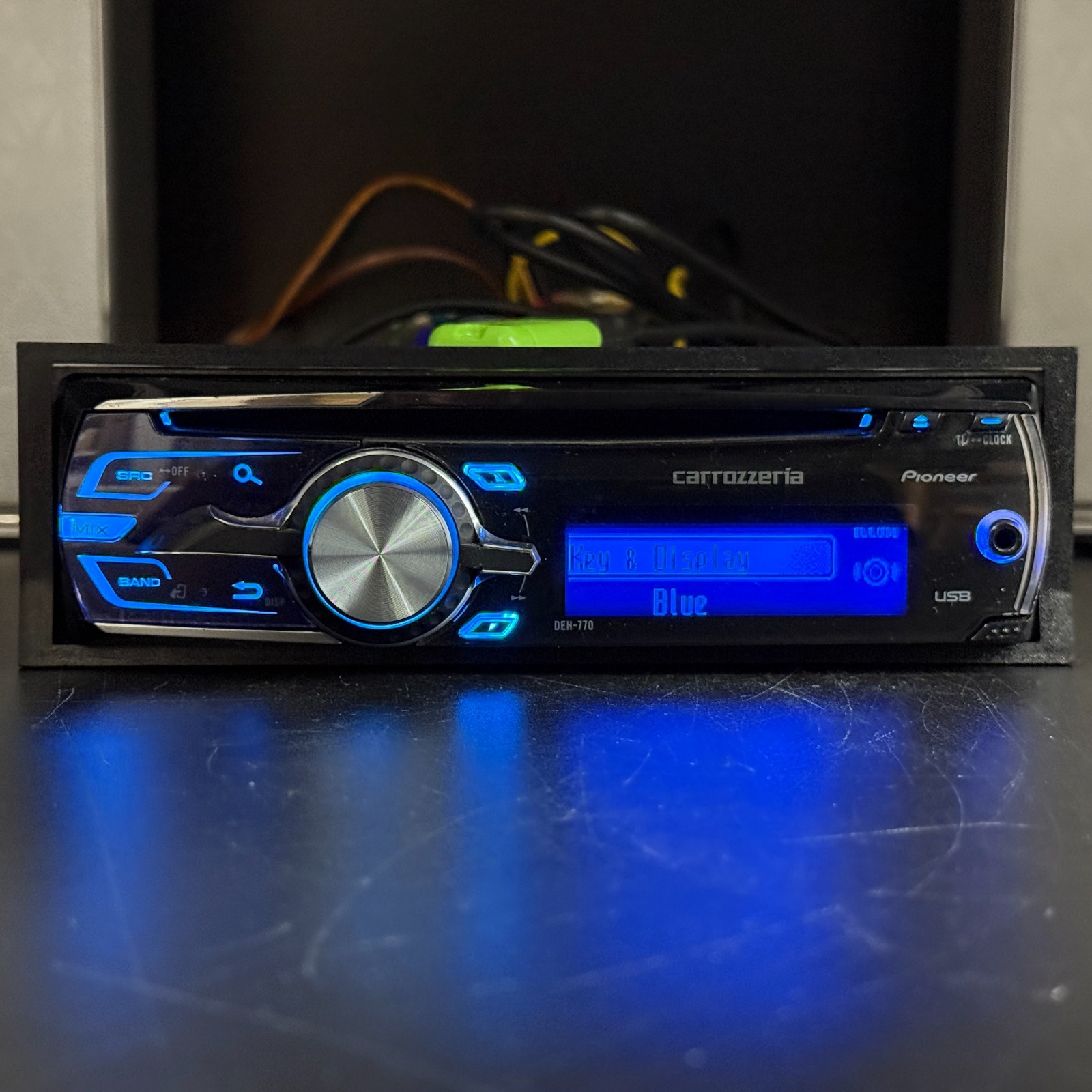 Pioneer Carrozzeria DEH-770 1DIN Car Audio CD Player Tested Working JDM In Stock