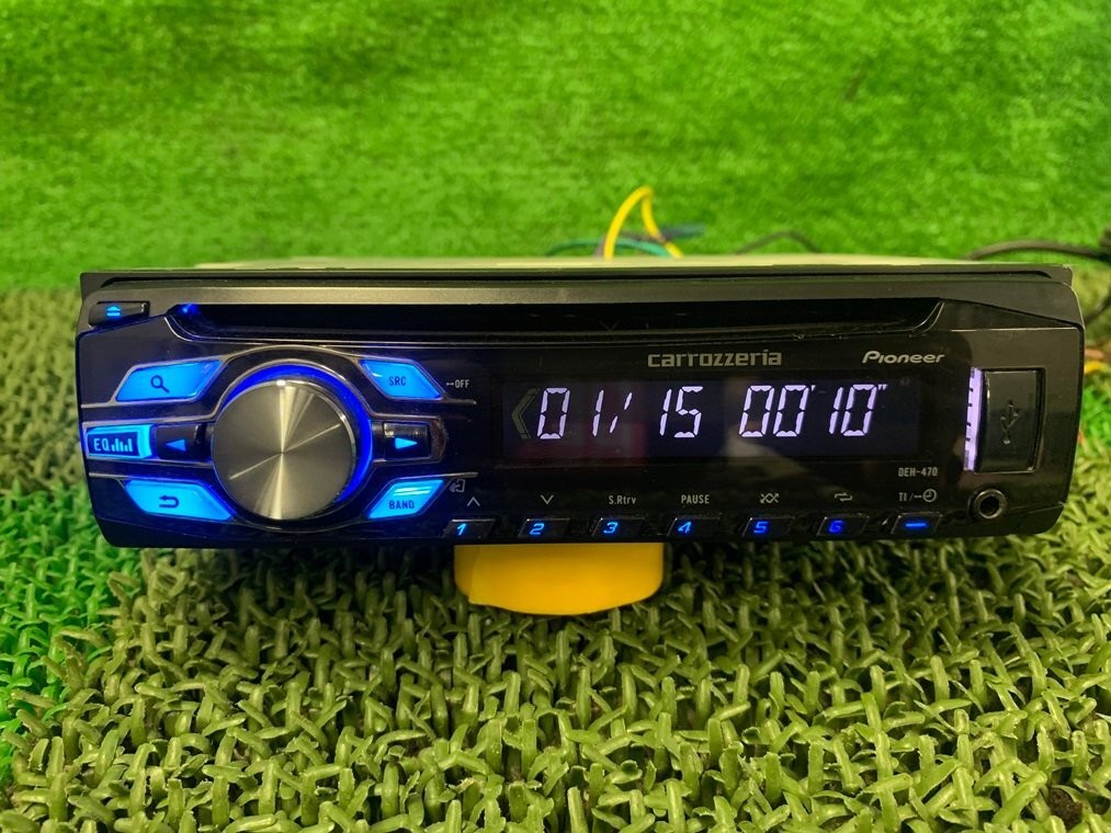 Pioneer DEH-470 CD Receiver USB AUX Car Audio Near Mint JAPAN
