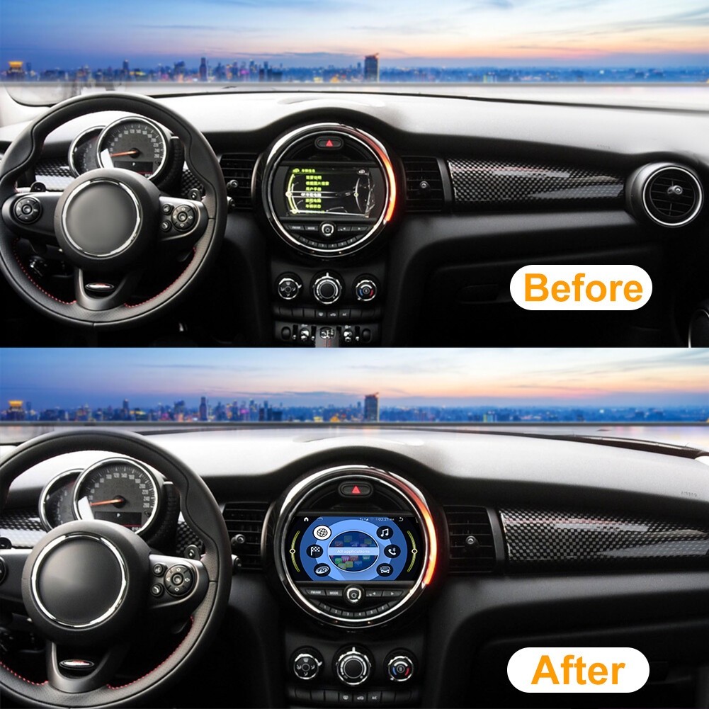 9″ Android 13 Car Navigation Player CarPlay For BMW Mini Cooper NBT 2014-2017