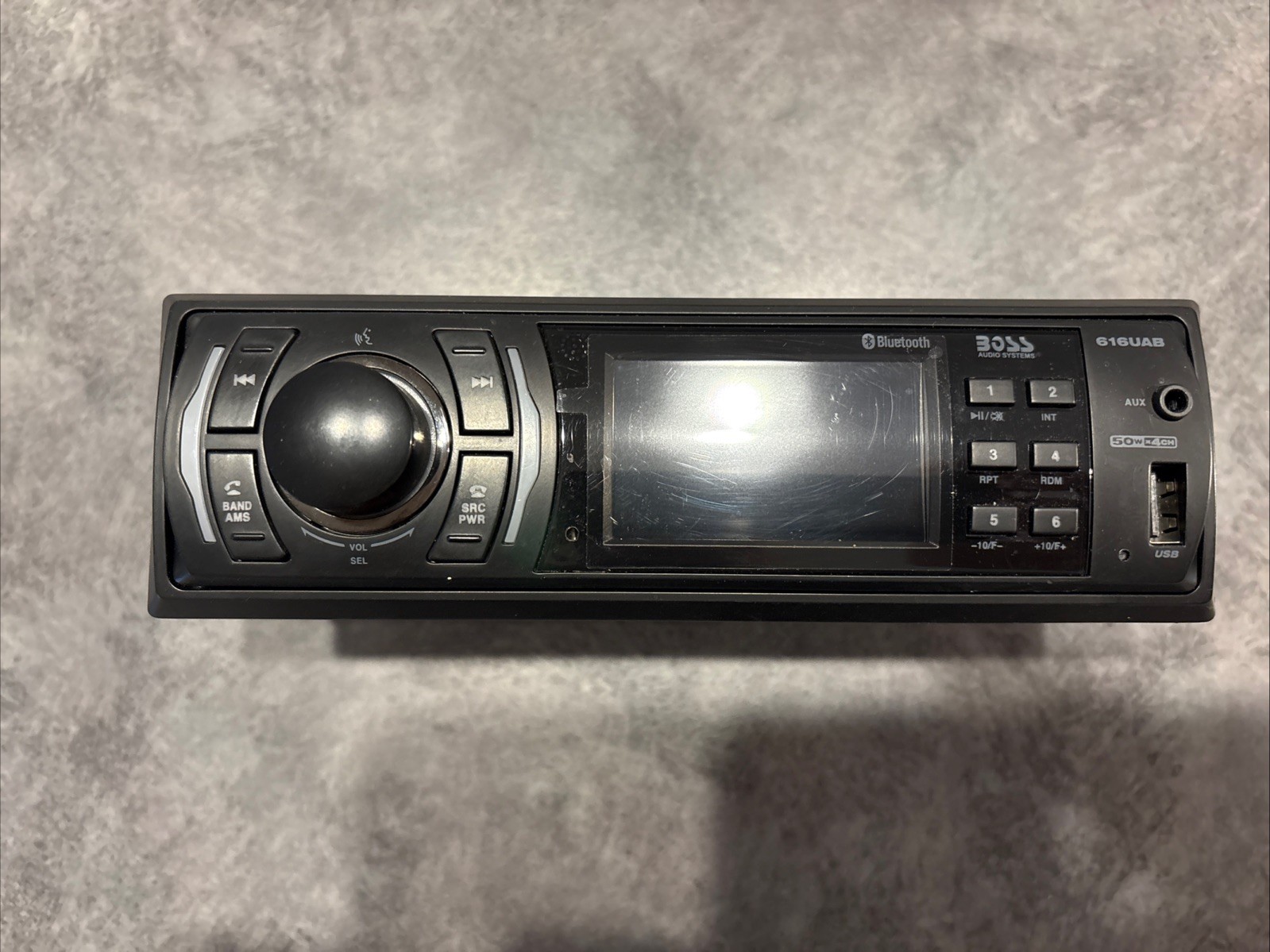 BOSS 616UAB Stereo, Bluetooth, AM/FM Radio, MP3, USB, Aux In – Used