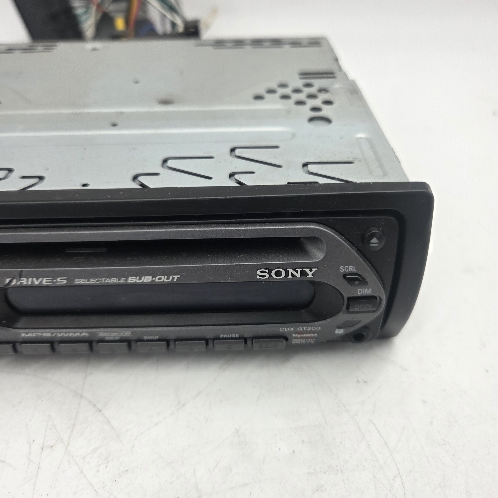 Sony CDX-GT200 Car Radio AM/FM CD Player Xplod – TESTED – Working
