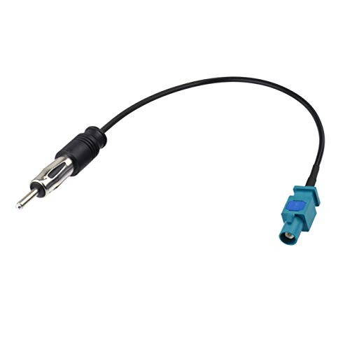 Universal Vehicle Car Stereo FM AM Radio Antenna Fakra Z to DIN Plug 6inch