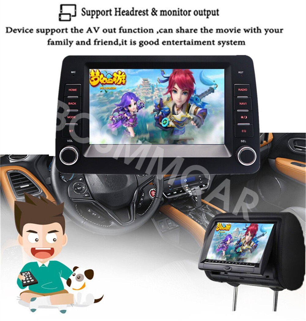 Car Touch Screen Player Radio GPS SWC W/Rear Camera Fit For Fiat Panda 2003-2012