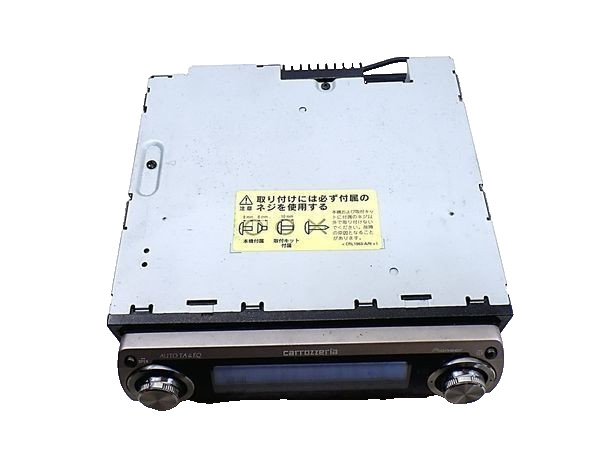 Carrozzeria Pioneer DEH-P099 1Din Car Audio CD Player Black Used From JP
