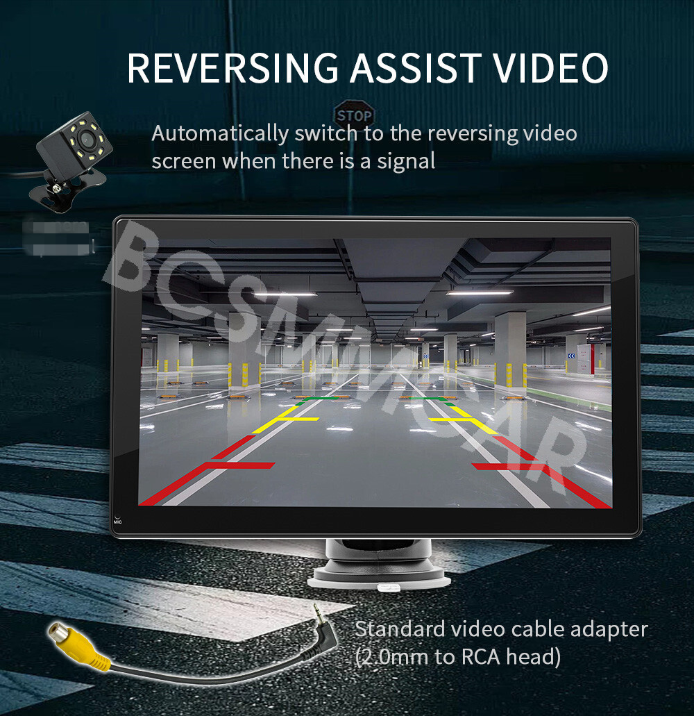 9in Radio Car Stereo Touchscreen MP5 Player For CarPlay Android Auto With Camera