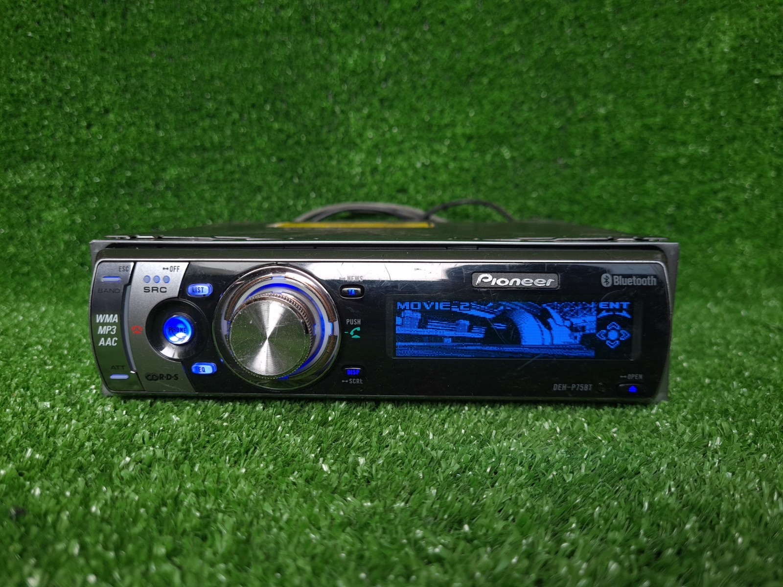 Pioneer Deh-p75bt Dehp75bt Car Radio Movie Dolphin Man Surfing Rocket Launching