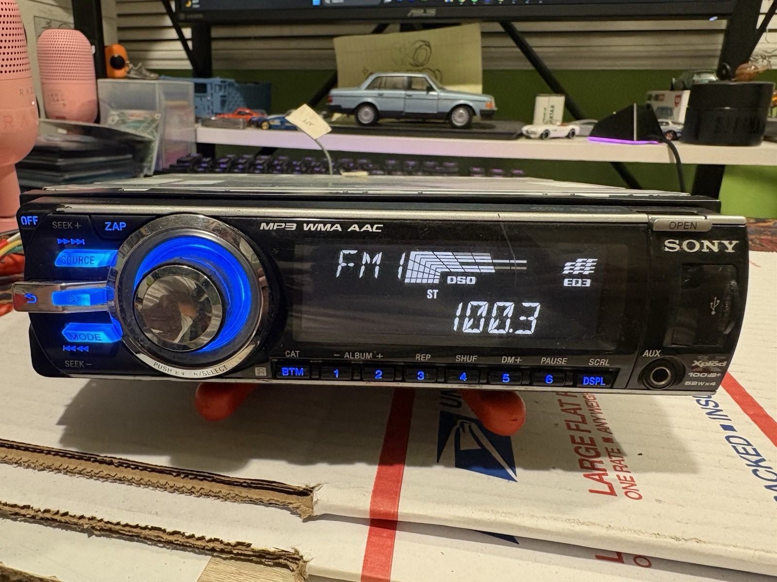 Sony CDX-GT700HD MP3/USB/CD Player In Dash Receiver Radio Stereo – TESTED