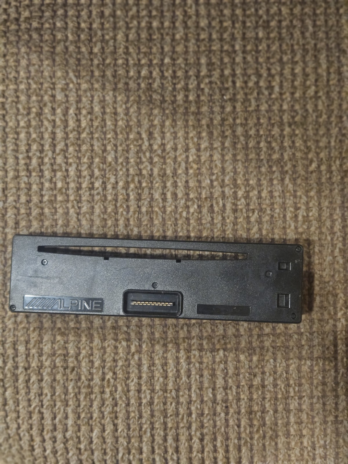 Alpine CDE 124SXM CD Player Radio FACEPLATE ONLY Tested Working Original