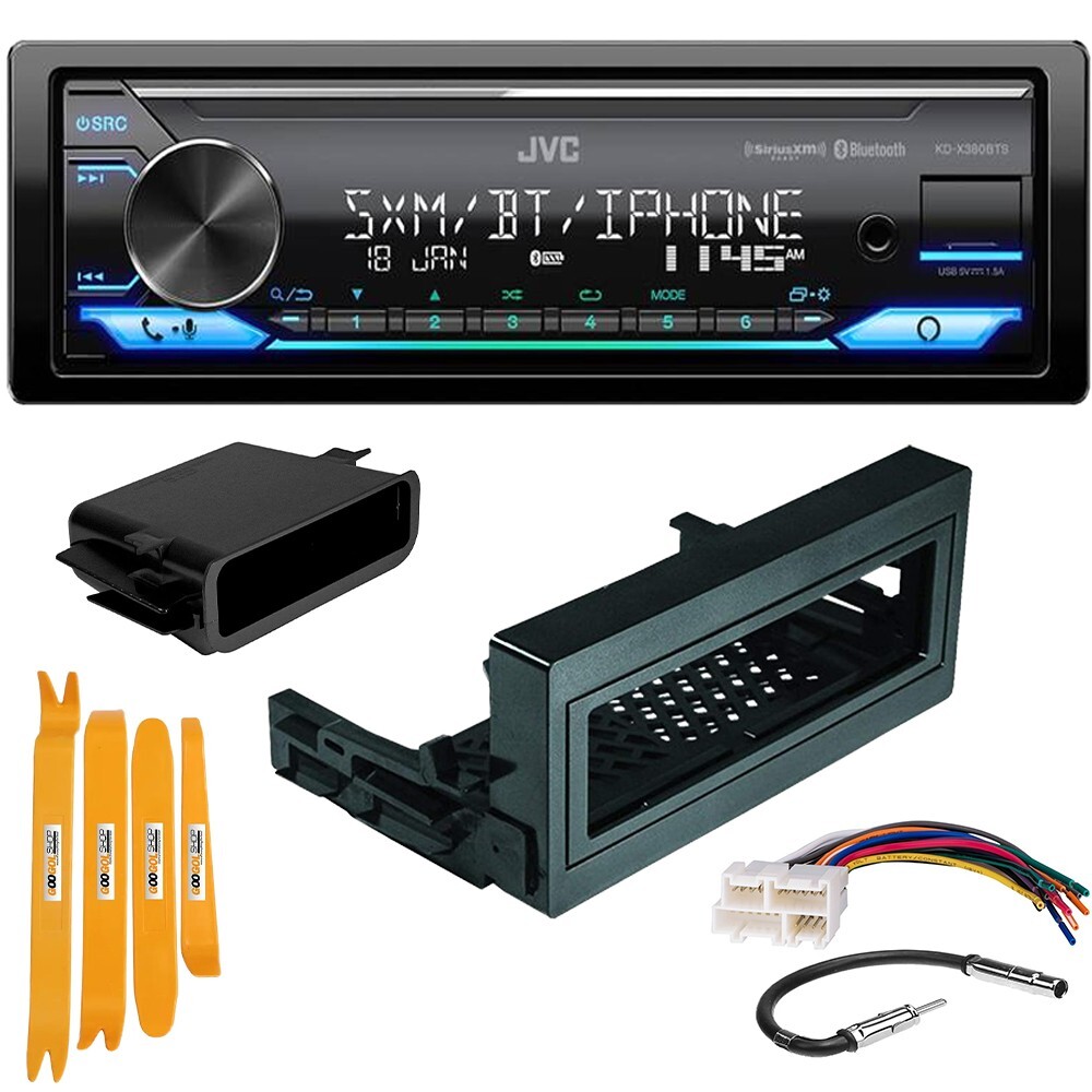 JVC KDX380BTS Bluetooth MP3/USB Car Stereo Radio for 1995-2002 GMC Sierra 1500