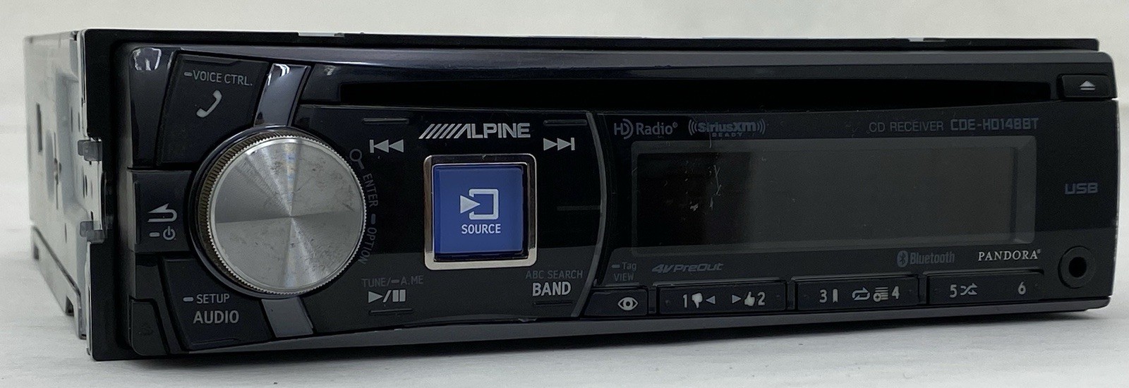 NOT WORKING ALPINE CDE-HD148BT NEEDS REPAIR – FACEPLATE OK
