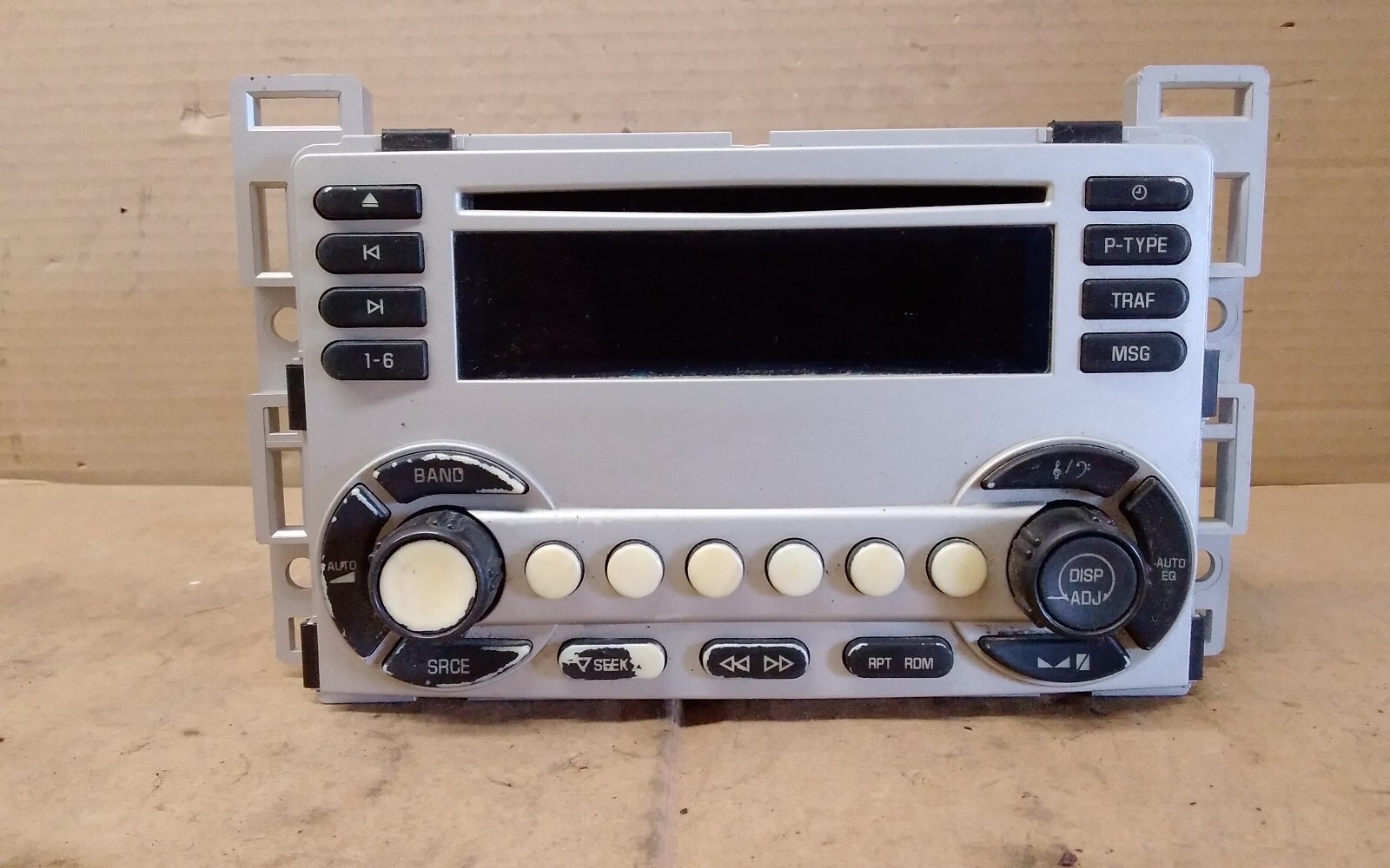 2005 CHEVROLET EQUINOX AM FM CD RADIO (OPT U1C) ID- 10384398 (OPT U1C)