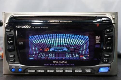 Kenwood DPX-660MD 2DIN CD MD DSP Receiver Car audio Equalizer Analyzer JDM